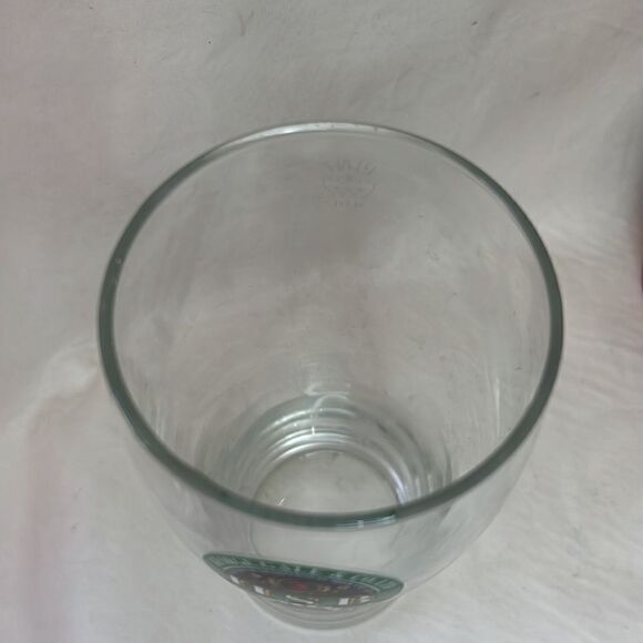 HSB Bitter Beer Glass Clear Pint 16 Oz 3 In Round 6 1/4 Tall  Brewers Ales Bar - Picture 3 of 5